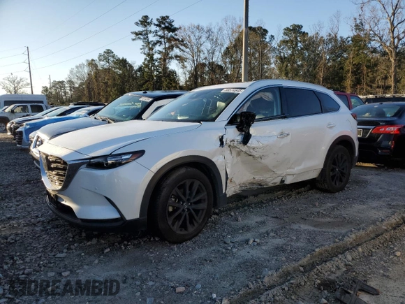 2022 Mazda CX-9 Touring Plus with VIN JM3TCBAY0N0607986, listed as a Copart auction lot 88574645 with 0 mi miles and Salvage Title. Bid and sale history available at carsss.com. Image 1.