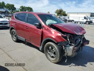 2018 Toyota RAV4 LE with VIN 2T3BFREV0JW787271, listed as a Copart auction lot 52822545 with 103,892 mi miles and Clean Title. Bid and sale history available at carsss.com. Image 4.