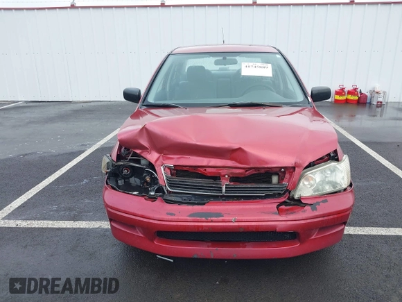 2003 Mitsubishi Lancer ES with VIN JA3AJ26E13U107196, listed as a IAAI auction lot 41745889 with 182,515 mi miles. Bid and sale history available at carsss.com. Image 12.