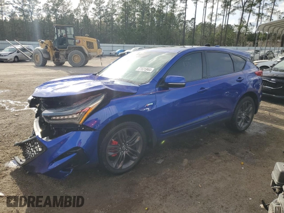 2021 Acura RDX w/A-Spec Package with VIN 5J8TC1H67ML008816, listed as a Copart auction lot 37631944 with 13,391 mi miles. Bid and sale history available at carsss.com. Image 1.