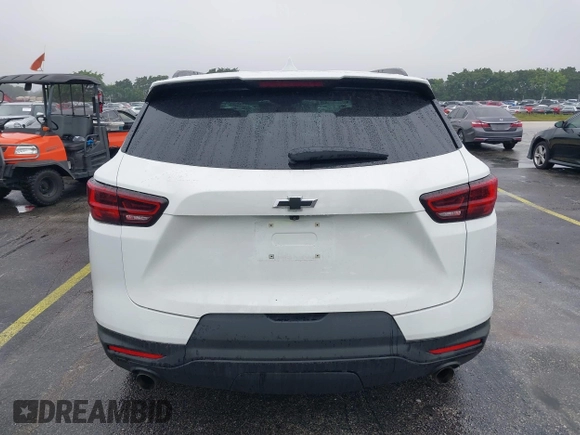 2023 Chevrolet Blazer LT with VIN 3GNKBCR48PS215159, listed as a IAAI auction lot 41397763 with 18,517 mi miles and . Bid and sale history available at DreamBid. Image 16.