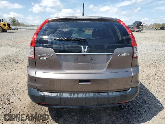 2013 Honda CR-V EX with VIN 5J6RM4H51DL020100, listed as a Copart auction lot 54001365 with 117,317 mi miles and Salvage Title. Bid and sale history available at DreamBid. Image 6.