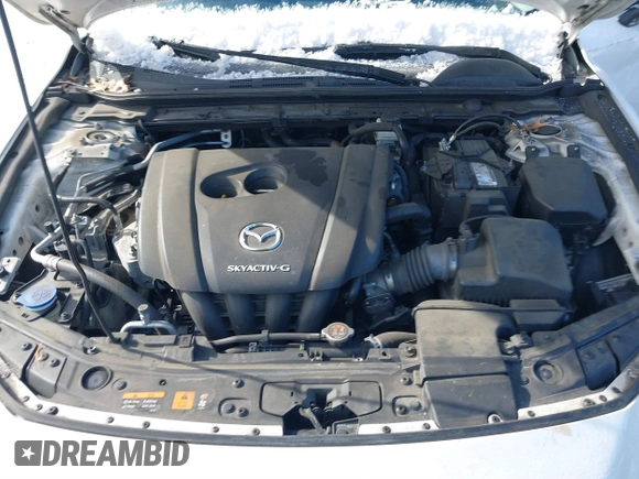 2019 Mazda 3 w/Select with VIN 3MZBPAALXKM106553, listed as a IAAI auction lot 41398725 with 109,906 mi miles. Bid and sale history available at carsss.com. Image 10.