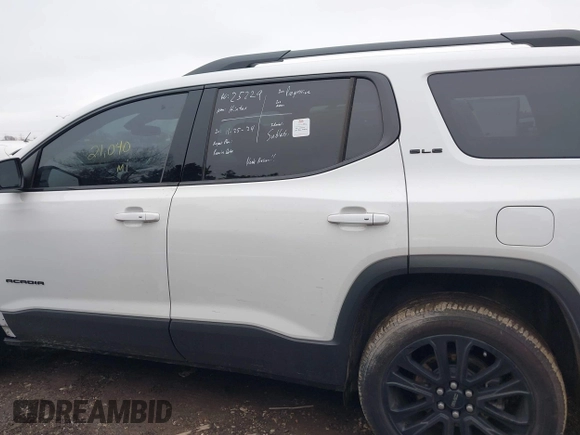 2023 GMC Acadia SLE with VIN 1GKKNKL46PZ202405, listed as a IAAI auction lot 41503952 with 21,040 mi miles and . Bid and sale history available at DreamBid. Image 15.