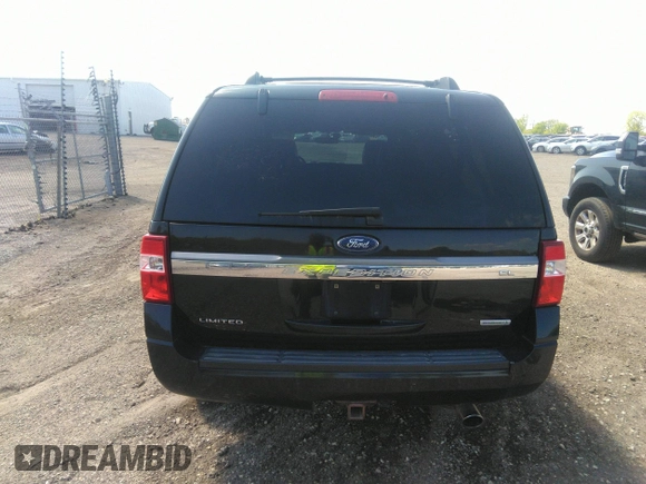 2016 Ford Expedition EL Limited with VIN 1FMJK2AT1GEF53543, listed as a IAAI auction lot 39349433 with 482,809 mi miles. Bid and sale history available at carsss.com. Image 16.
