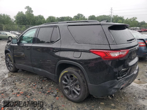 2021 Chevrolet Traverse RS with VIN 1GNEVJKW9MJ120773, listed as a Copart auction lot 64300084 with 82,397 mi miles and Salvage Title. Bid and sale history available at carsss.com. Image 2.