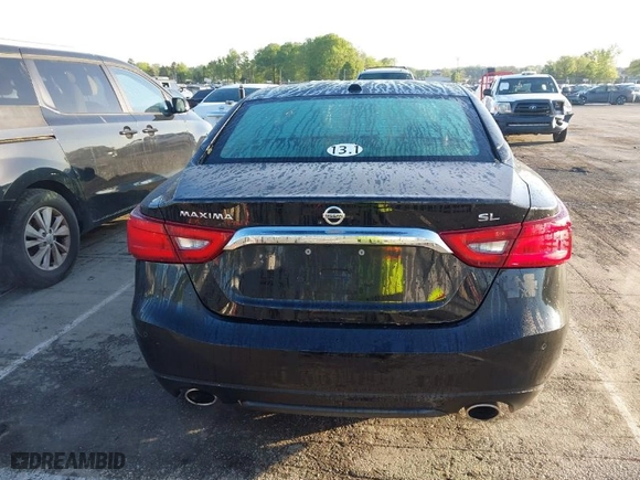 2017 Nissan Maxima SR with VIN 1N4AA6AP3HC453027, listed as a IAAI auction lot 41965266 with 42,073 mi miles. Bid and sale history available at carsss.com. Image 17.