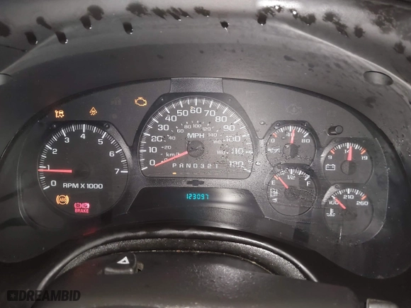 2008 Chevrolet TrailBlazer Fleet w/2FL with VIN 1GNDT13S582205123, listed as a IAAI auction lot 41697053 with 123,097 mi miles. Bid and sale history available at carsss.com. Image 7.