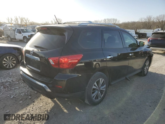 2018 Nissan Pathfinder SV with VIN 5N1DR2MNXJC651799, listed as a Copart auction lot 49705995 with 63,051 mi miles and Salvage Title. Bid and sale history available at carsss.com. Image 3.