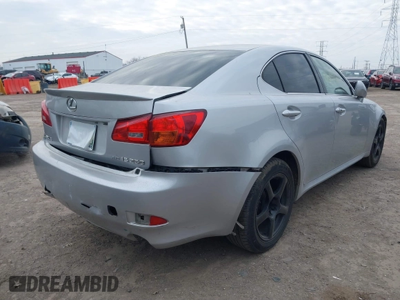 2006 Lexus IS 250 with VIN JTHCK262665006892, listed as a IAAI auction lot 41695517 with 197,821 mi miles and . Bid and sale history available at DreamBid. Image 6.