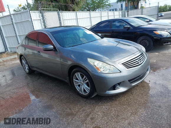 2012 Infiniti G37 Journey with VIN JN1CV6AP8CM935456, listed as a IAAI auction lot 41963404 with 179,849 mi miles and . Bid and sale history available at DreamBid. Image 1.