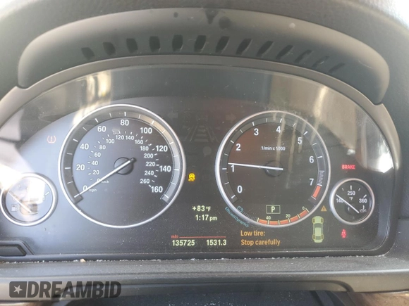 2012 BMW 5 Series 528i z VIN WBAXG5C59CDW85348, wystawiony jako Copart lot #57180545 z przebiegiem 135 725 mil mil oraz Szkoda całkowita • Salvage title. Historia ofert i sprzedaży dostępna na DreamBid. Obrazek 9.