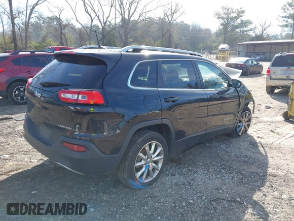 2016 Jeep Cherokee Limited z VIN 1C4PJLDB3GW256861, wystawiony jako IAAI lot #41829361 z przebiegiem 153 838 mil mil oraz . Historia ofert i sprzedaży dostępna na DreamBid. Obrazek 4.
