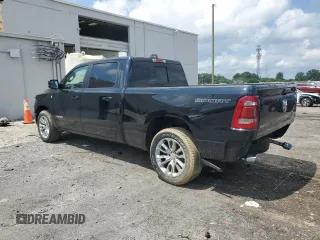 2023 Ram 1500 Laramie with VIN 1C6SRFRT1PN577199, listed as a Copart auction lot 64833895 with 22,119 mi miles and Salvage title. Bid and sale history available at DreamBid. Image 2.