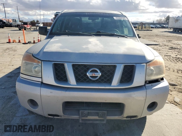 2008 Nissan Titan XE with VIN 1N6AA07D58N336880, listed as a Copart auction lot 45568365 with 352,265 mi miles and Salvage Title. Bid and sale history available at carsss.com. Image 5.