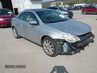 2011 Volkswagen Eos Komfort with VIN WVWBW7AH9BV003893, listed as a IAAI auction lot 42080206 with 95,737 mi miles and . Bid and sale history available at DreamBid. Image 1.