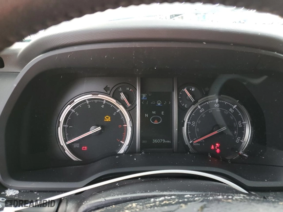 2023 Toyota 4Runner TRD Off Road Premium with VIN JTERU5JR7P6125764, listed as a Copart auction lot 50217385 with 36,079 mi miles and Salvage Title. Bid and sale history available at carsss.com. Image 9.