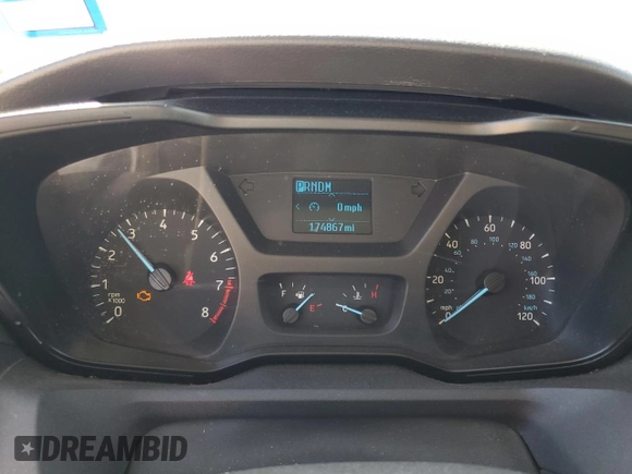 2017 Ford Transit XL с VIN 1FBAX2CM2HKB26133, выставлен на аукционе Copart как лот 48718115 с пробегом 174 867 миль миль и Списание • Salvage title. История ставок и продаж доступна на DreamBid. Изображение 9.