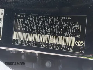 2020 Toyota Corolla LE with VIN 5YFEPRAE5LP145142, listed as a IAAI auction lot 42153289 with 35,010 mi miles and . Bid and sale history available at DreamBid. Image 9.