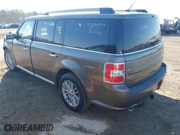 2019 Ford Flex SEL with VIN 2FMGK5C88KBA14006, listed as a IAAI auction lot 41504659 with 78,098 mi miles. Bid and sale history available at carsss.com. Image 3.