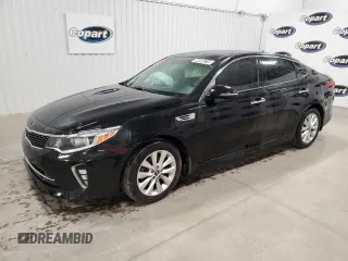 2018 Kia Optima S with VIN 5XXGT4L37JG236843, listed as a Copart auction lot 64060215 with 114,937 mi miles and Clean title. Bid and sale history available at DreamBid. Image 1.