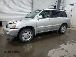 2005 Toyota Highlander z VIN JTEEP21A450075744, wystawiony jako Copart lot #56375065 z przebiegiem 286 033 mil mil oraz Szkoda całkowita • Salvage title. Historia ofert i sprzedaży dostępna na DreamBid. Obrazek 1.