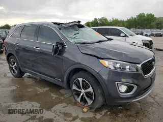 2018 Kia Sorento EX with VIN 5XYPHDA53JG423613, listed as a Copart auction lot 60920185 with 65,122 mi miles and Salvage title. Bid and sale history available at DreamBid. Image 4.