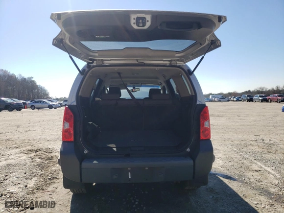 2006 Nissan Xterra SE with VIN 5N1AN08UX6C528046, listed as a Copart auction lot 45234545 with 122,958 mi miles and Salvage Title. Bid and sale history available at carsss.com. Image 6.
