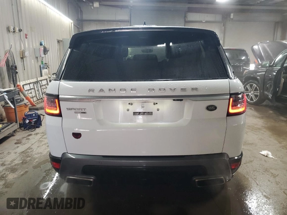 2018 Land Rover Range Rover Sport HSE with VIN SALWR2RV4JA192201, listed as a Copart auction lot 48343185 with 87,988 mi miles and Salvage Title. Bid and sale history available at carsss.com. Image 6.