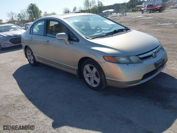 2007 Honda Civic Sdn EX with VIN 1HGFA168X7L046360, listed as a IAAI auction lot 41968603 with 277,431 mi miles. Bid and sale history available at carsss.com. Image 1.