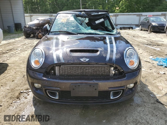 2013 MINI Convertible S with VIN WMWZP3C51DT551311, listed as a Copart auction lot 56083284 with Not provided miles and Salvage title. Bid and sale history available at DreamBid. Image 5.