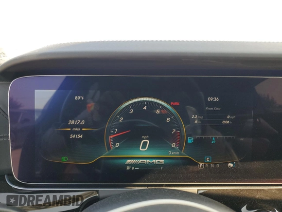 2019 Mercedes-Benz AMG GT 63 S z VIN WDD7X8KB8KA005716, wystawiony jako Copart lot #63675264 z przebiegiem 54 154 mil mil oraz Czysty tytuł • Clean title. Historia ofert i sprzedaży dostępna na DreamBid. Obrazek 9.