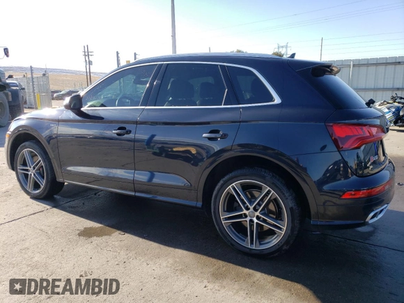2018 Audi SQ5 with VIN WA1C4BFY9J2231103, listed as a Copart auction lot 42599285 with 94,182 mi miles and Salvage Title. Bid and sale history available at DreamBid. Image 2.