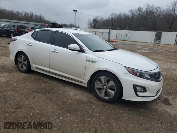 2016 Kia Optima Hybrid EX with VIN KNAGN4AD5G5091835, listed as a Copart auction lot 47883175 with 115,250 mi miles and Salvage Title. Bid and sale history available at carsss.com. Image 4.
