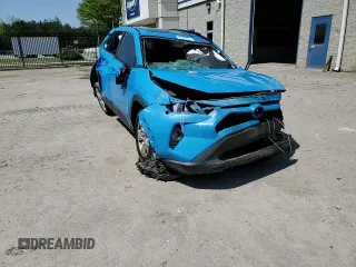 2019 Toyota RAV4 XLE with VIN 2T3P1RFV5KC009781, listed as a Copart auction lot 52262715 with Not Provided miles and Salvage Title. Bid and sale history available at DreamBid. Image 12.