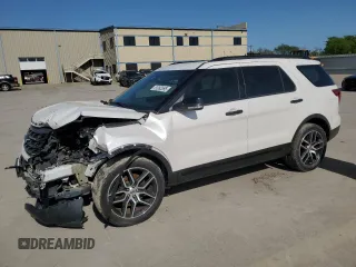 2017 Ford Explorer Sport z VIN 1FM5K8GT6HGE22187, wystawiony jako Copart lot #51063595 z przebiegiem Nie podano mil oraz Szkoda całkowita • Salvage title. Historia ofert i sprzedaży dostępna na DreamBid. Obrazek 1.