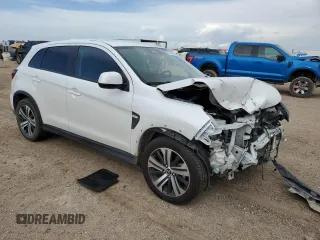 2021 Mitsubishi Outlander ES with VIN JA4APUAU5MU014560, listed as a Copart auction lot 55148675 with 54,469 mi miles and Salvage title. Bid and sale history available at DreamBid. Image 4.