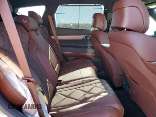2025 Genesis GV80 Prestige with VIN KMUHEESC2SU213789, listed as a Copart auction lot 80718504 with 6,644 mi miles and Salvage Title. Bid and sale history available at DreamBid. Image 12.