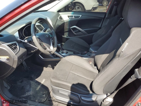 2015 Hyundai Veloster RE:FLEX with VIN KMHTC6AD4FU229741, listed as a Copart auction lot 53692885 with 124,790 mi miles and Clean Title. Bid and sale history available at carsss.com. Image 7.