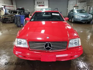 2000 Mercedes-Benz SL-Class with VIN WDBFA68F6YF193149, listed as a Copart auction lot 44923795 with 84,089 mi miles and Salvage Title. Bid and sale history available at carsss.com. Image 5.