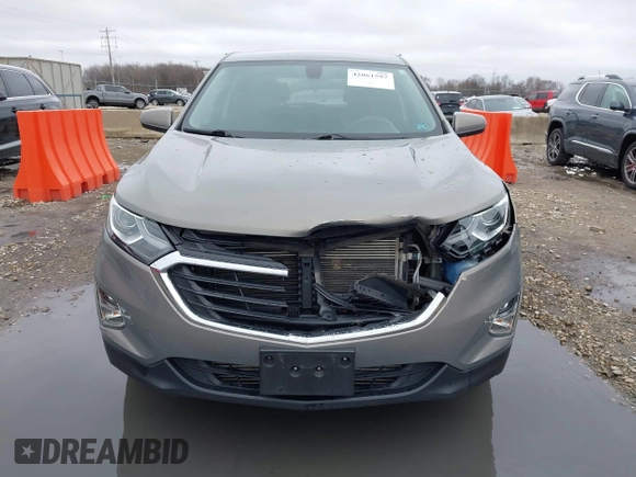 2018 Chevrolet Equinox LT with VIN 3GNAXSEV9JS506007, listed as a IAAI auction lot 42061597 with 92,021 mi miles and . Bid and sale history available at carsss.com. Image 12.