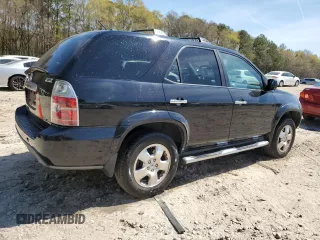 2004 Acura MDX with VIN 2HNYD18234H522720, listed as a Copart auction lot 50390425 with 217,077 mi miles and Salvage Title. Bid and sale history available at carsss.com. Image 3.