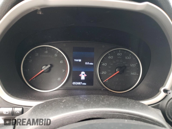 2020 Mitsubishi Eclipse Cross ES z VIN JA4AS3AAXLZ017311, wystawiony jako Copart lot #49521925 z przebiegiem 52 687 mil mil oraz Szkoda całkowita • Salvage title. Historia ofert i sprzedaży dostępna na DreamBid. Obrazek 9.