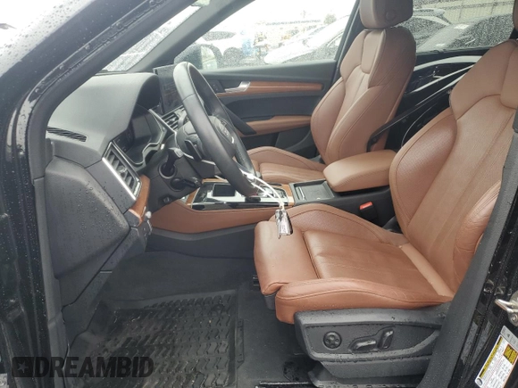 2021 Audi Q5 Prestige with VIN WA1CAAFY5M2082115, listed as a Copart auction lot 51247845 with 34,080 mi miles and Salvage Title. Bid and sale history available at carsss.com. Image 7.