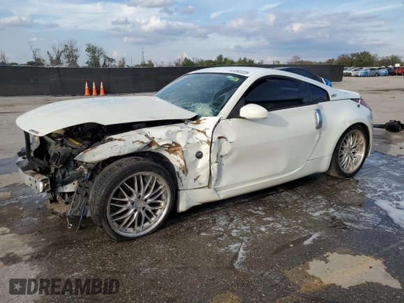 2005 Nissan 350Z Touring with VIN JN1AZ34D55M609399, listed as a Copart auction lot 47382225 with 99,432 mi miles and Salvage Title. Bid and sale history available at carsss.com. Image 1.