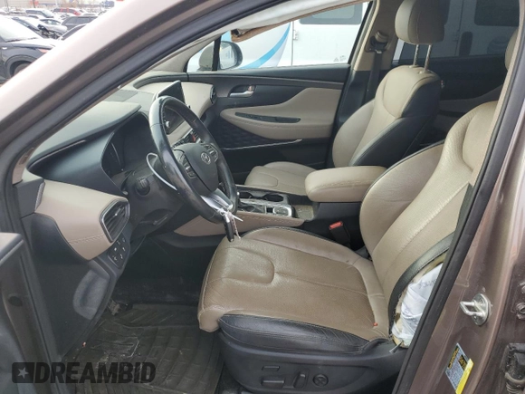 2019 Hyundai Santa Fe Ultimate with VIN 5NMS5CAD4KH125177, listed as a Copart auction lot 83832384 with 67,952 mi miles and Salvage Title. Bid and sale history available at carsss.com. Image 7.