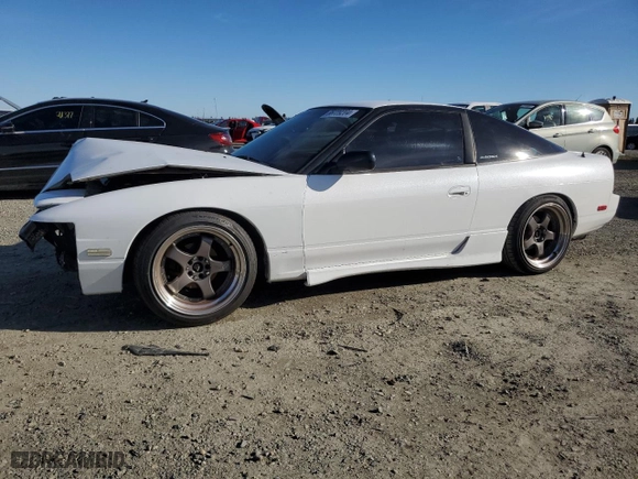 1992 Nissan 240SX SE Ltd Edition with VIN JN1MS36P0NW111978, listed as a Copart auction lot 86739204 with 297311 miles and Salvage Title. Bid and sale history available at carsss.com. Image 1.