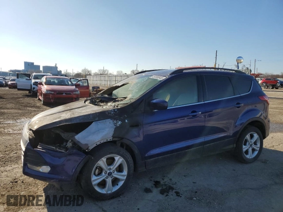 2016 Ford Escape SE with VIN 1FMCU0GX7GUC62455, listed as a Copart auction lot 49308045 with 0 mi miles and Salvage Title. Bid and sale history available at carsss.com. Image 1.