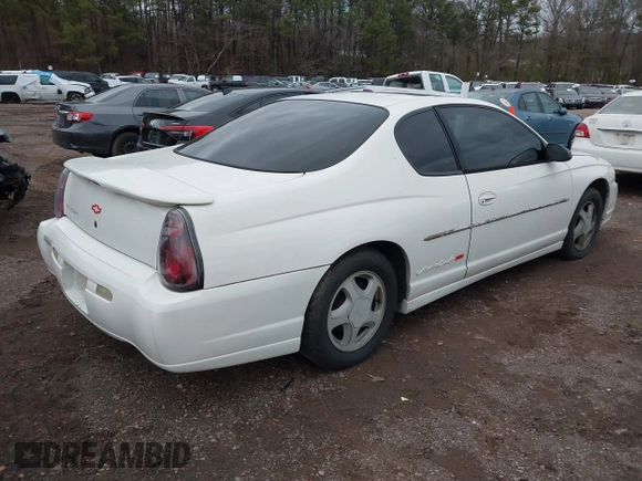 2001 Chevrolet Monte Carlo SS with VIN 2G1WX15K019138630, listed as a IAAI auction lot 41718889 with 115,191 mi miles. Bid and sale history available at carsss.com. Image 4.