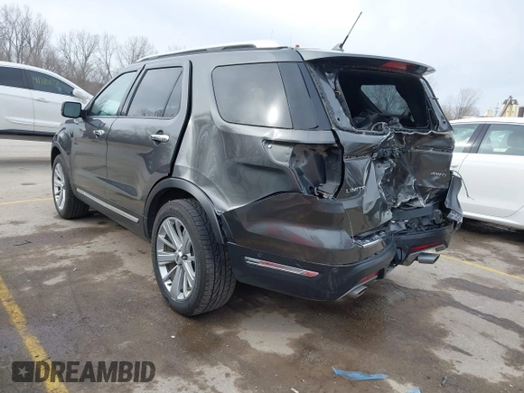 2018 Ford Explorer Limited with VIN 1FM5K8F80JGC27687, listed as a IAAI auction lot 41841793 with 113,147 mi miles and . Bid and sale history available at carsss.com. Image 3.